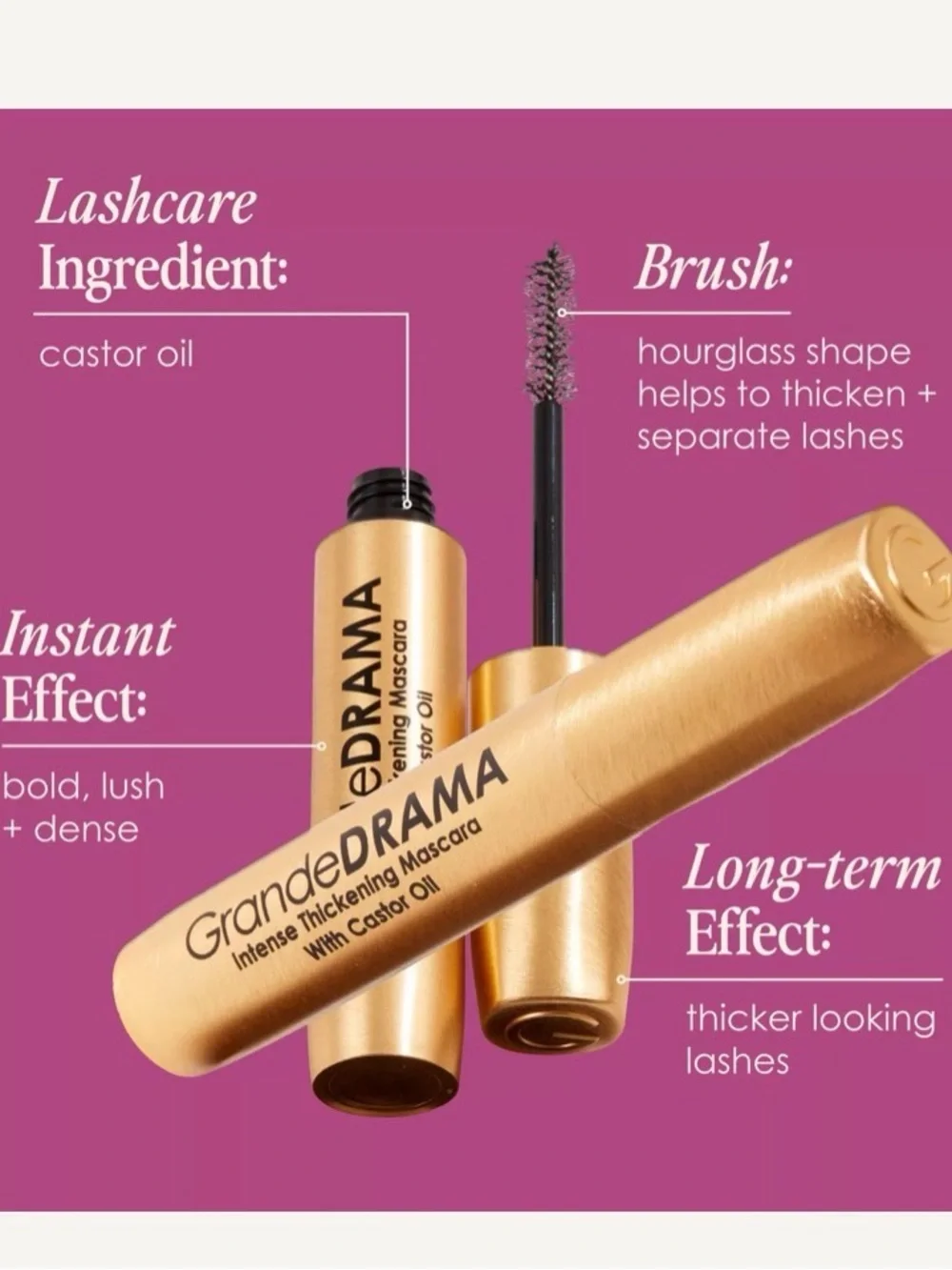 GrandeDRAMA Volumizing Mascara
